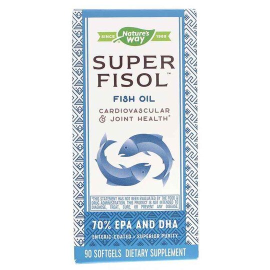 Super Fisol Enteric-Coated Fish Oil, NWA